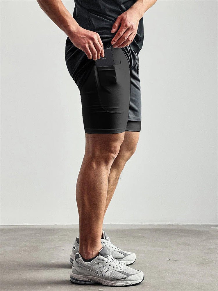 1% bedre hver dag Performance Shorts