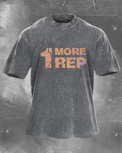 1 MORE REP VASKET T-SHIRT