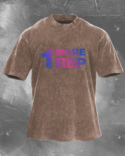 1 MORE REP VASKET T-SHIRT