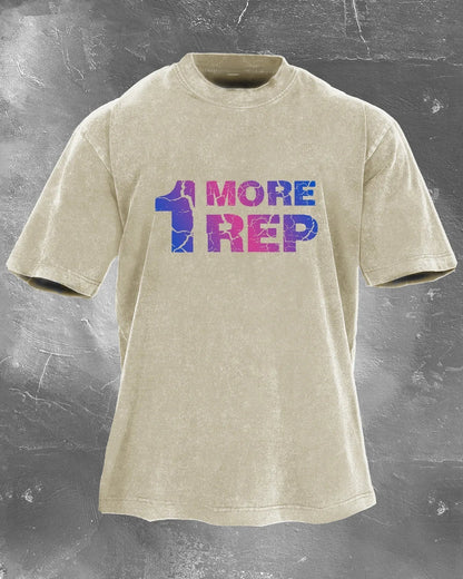 1 MORE REP VASKET T-SHIRT