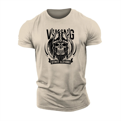 Gymfit Viking hodeskalle T-skjorte