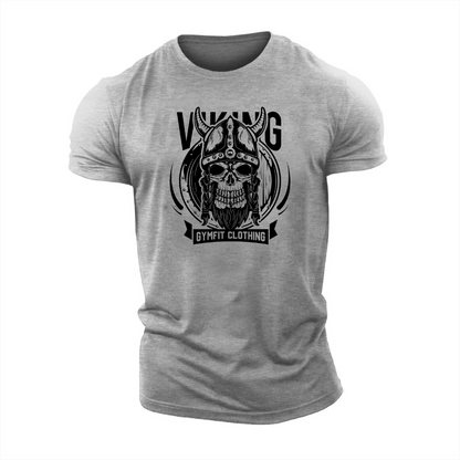 Gymfit Viking hodeskalle T-skjorte