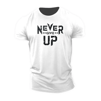 Gymfit Never Give Up T-skjorte