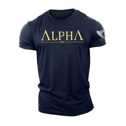 ALPHA Gold Spartan Forged T-Shirt - Gymfit
