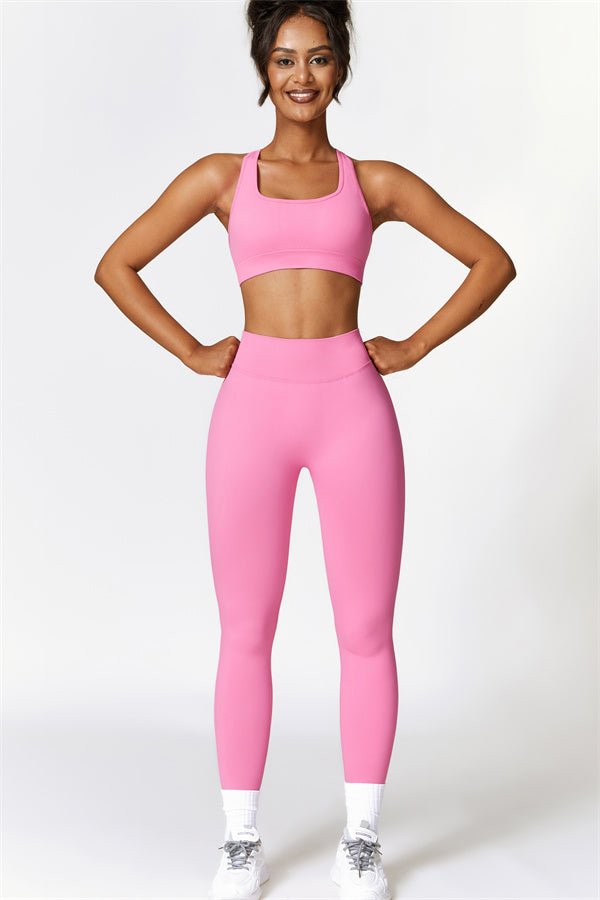 Ameli V - Leggings med åpen rygg - Gymfit