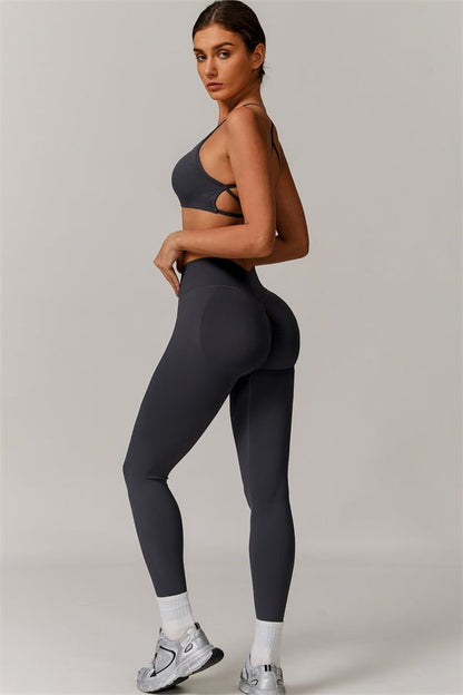 Ameli V - leggings med rygg - Gymfit