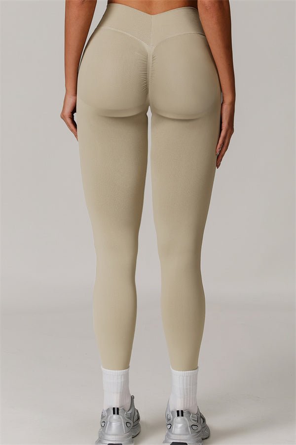 Ameli V - Leggings med bakdetalj - Gymfit
