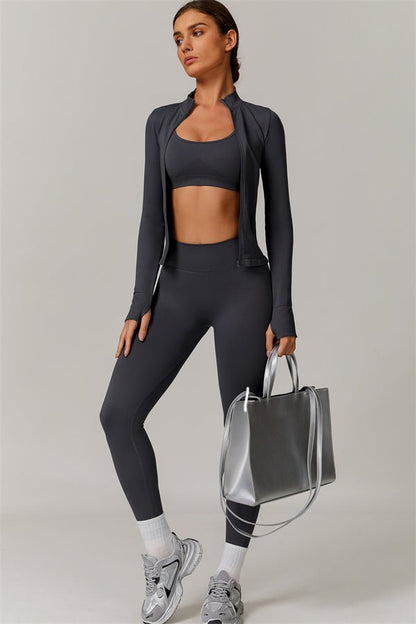 Ameli V - Leggings med rygg - Gymfit