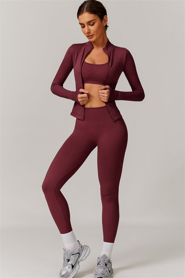 Ameli V - Leggings med åpen rygg - Gymfit
