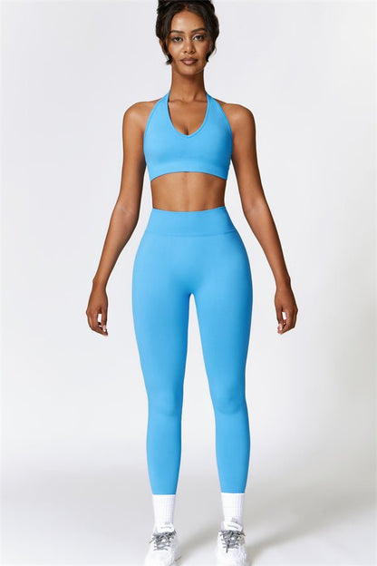 Ameli V - Leggings med åpen rygg - Gymfit
