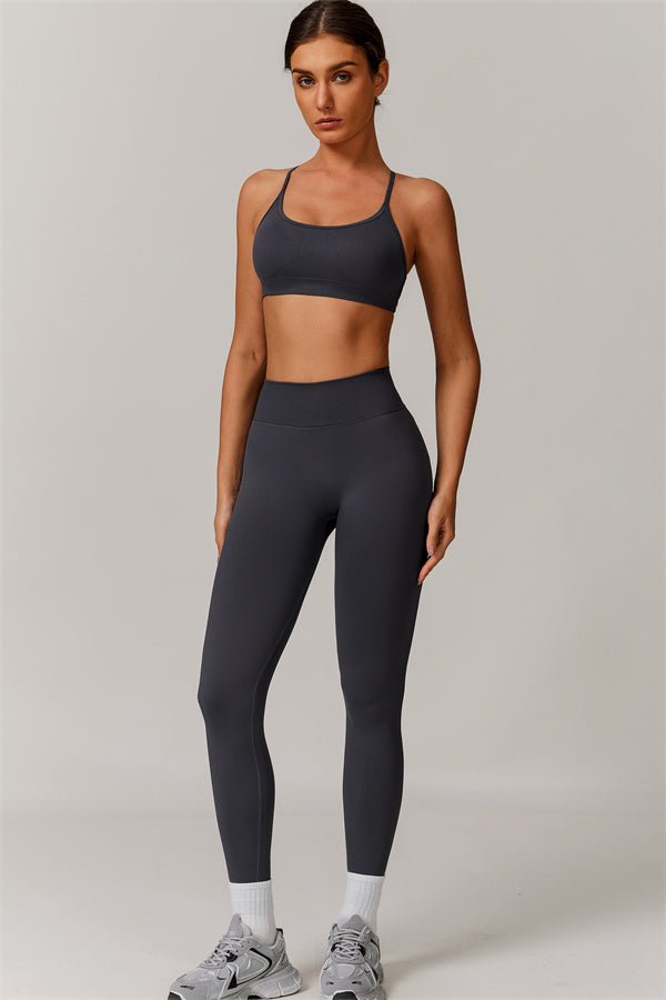 Ameli V - Leggings med åpen rygg - Gymfit