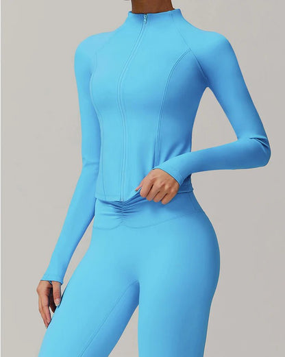 Amelia Zip-jakke - Gymfit