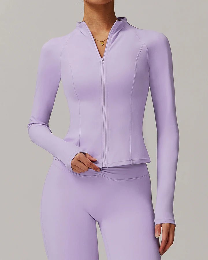 Amelia Zip-jakke - Gymfit