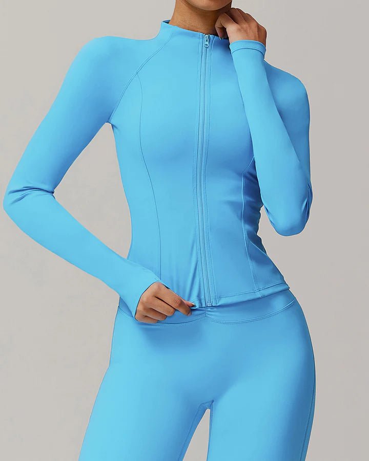 Amelia Zip-jakke - Gymfit