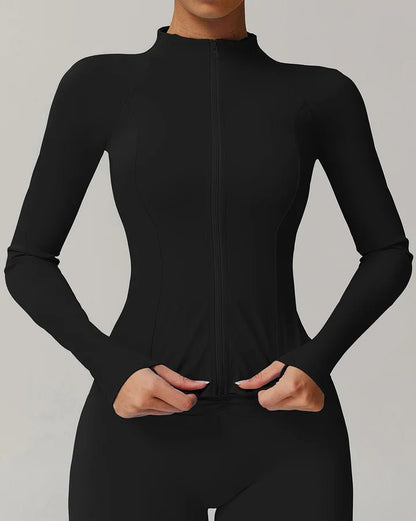 Amelia Zip jakke - Gymfit