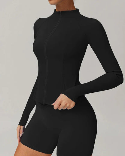 Amelia Zip jakke - Gymfit