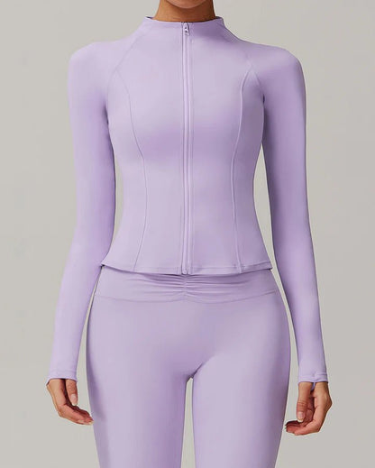 Amelia Zip jakke - Gymfit