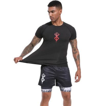 Anime Sett T-skjorte & Shorts