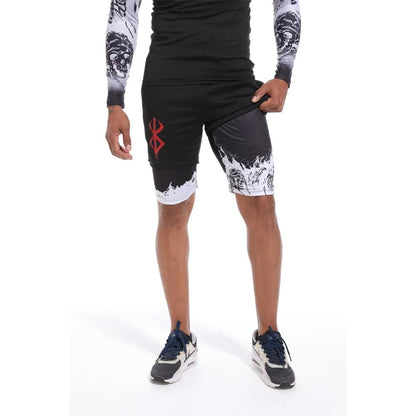 Anime Sett T-skjorte & Shorts