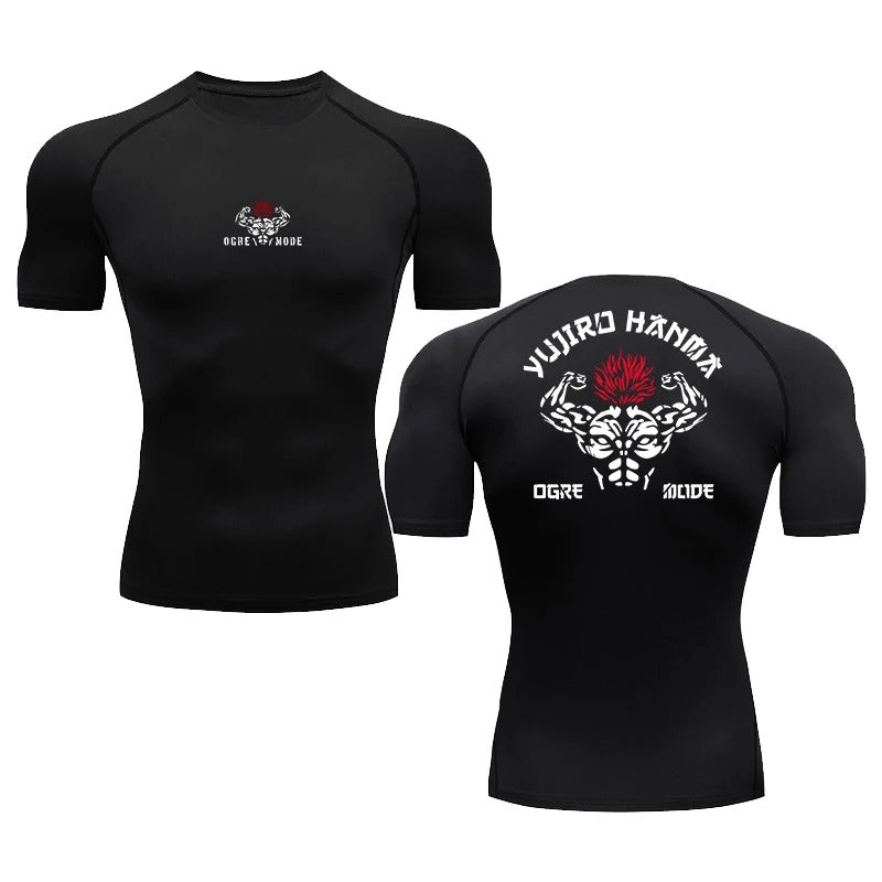 alt
Anime-kompresjons-T-skjorte - Gymfit