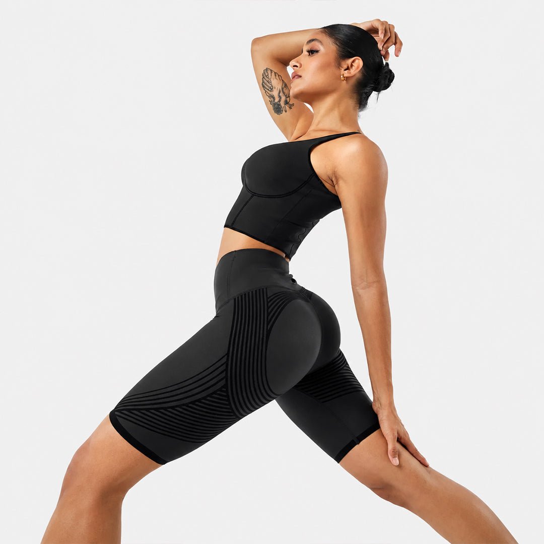 Anti-cellulitt sømløs shorts - Gymfit