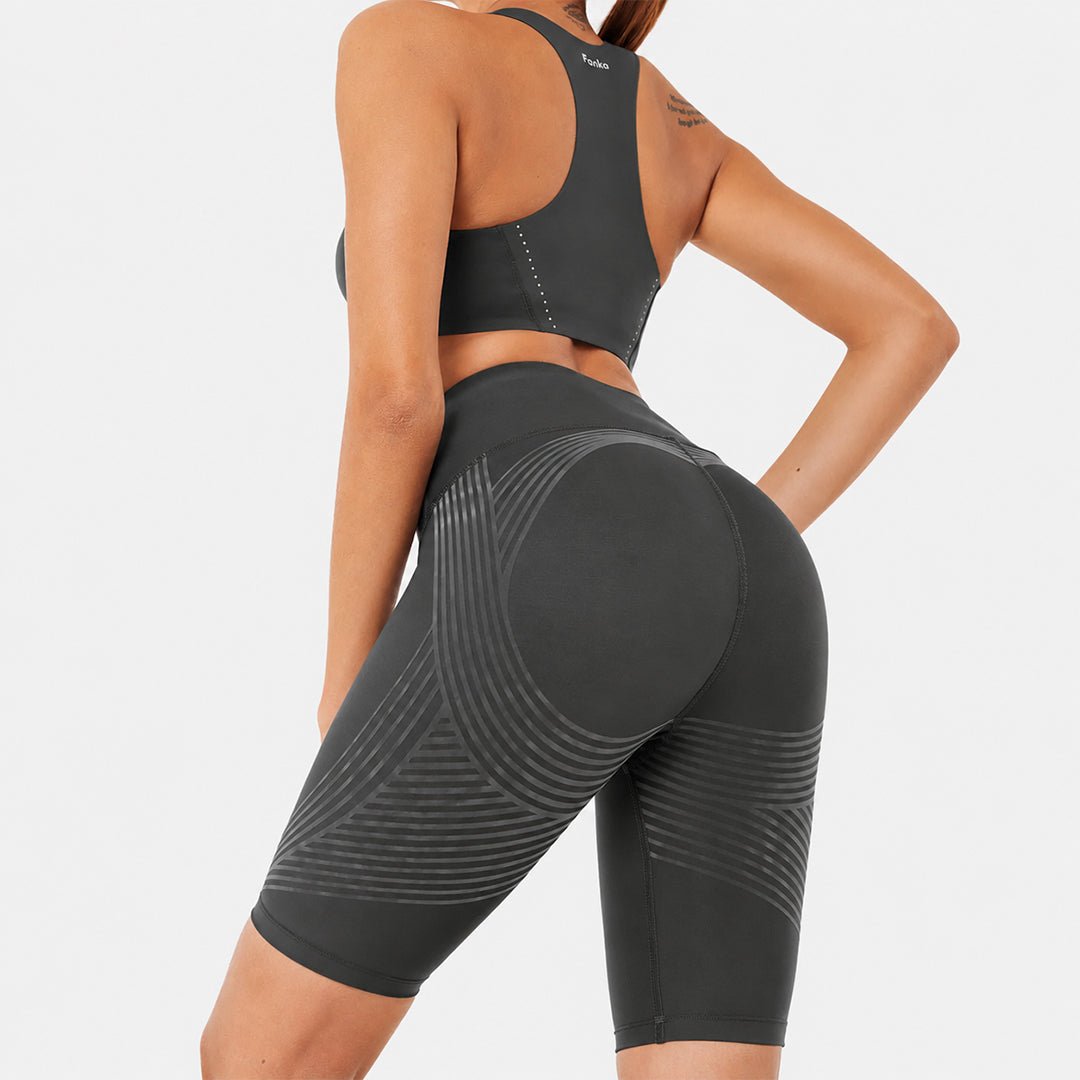 Anti-cellulite sømløs shorts - Gymfit