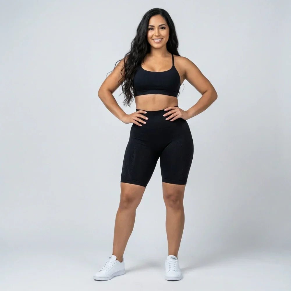 anticellulitt sømløs shorts - Gymfit