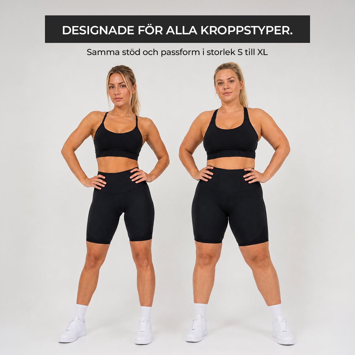 Sømløs anti-cellulittshorts - Gymfit