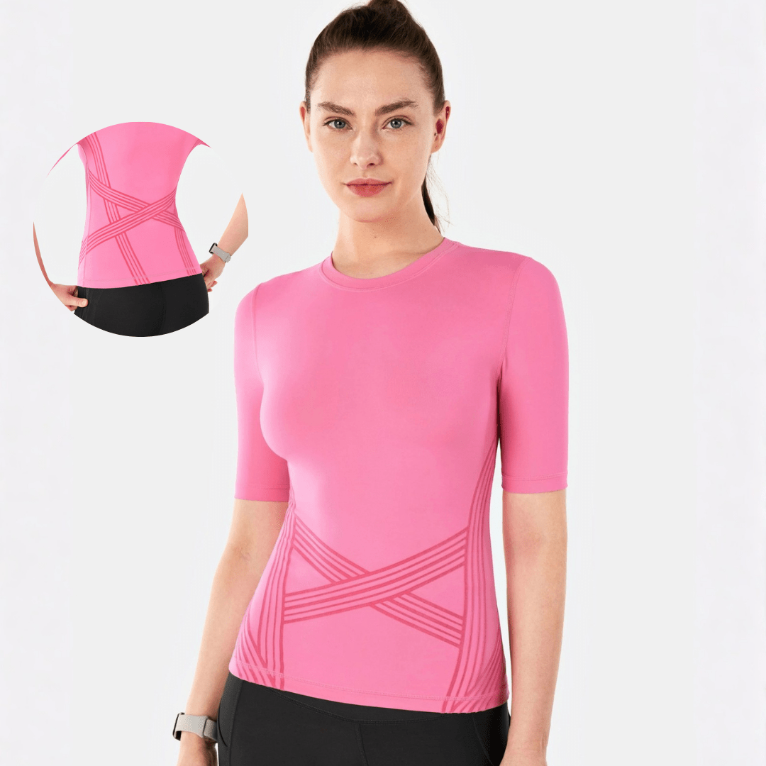 Anti Cellulite Seamless Trøye - Gymfit