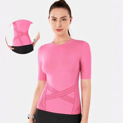Anti Cellulite Seamless Trøye - Gymfit