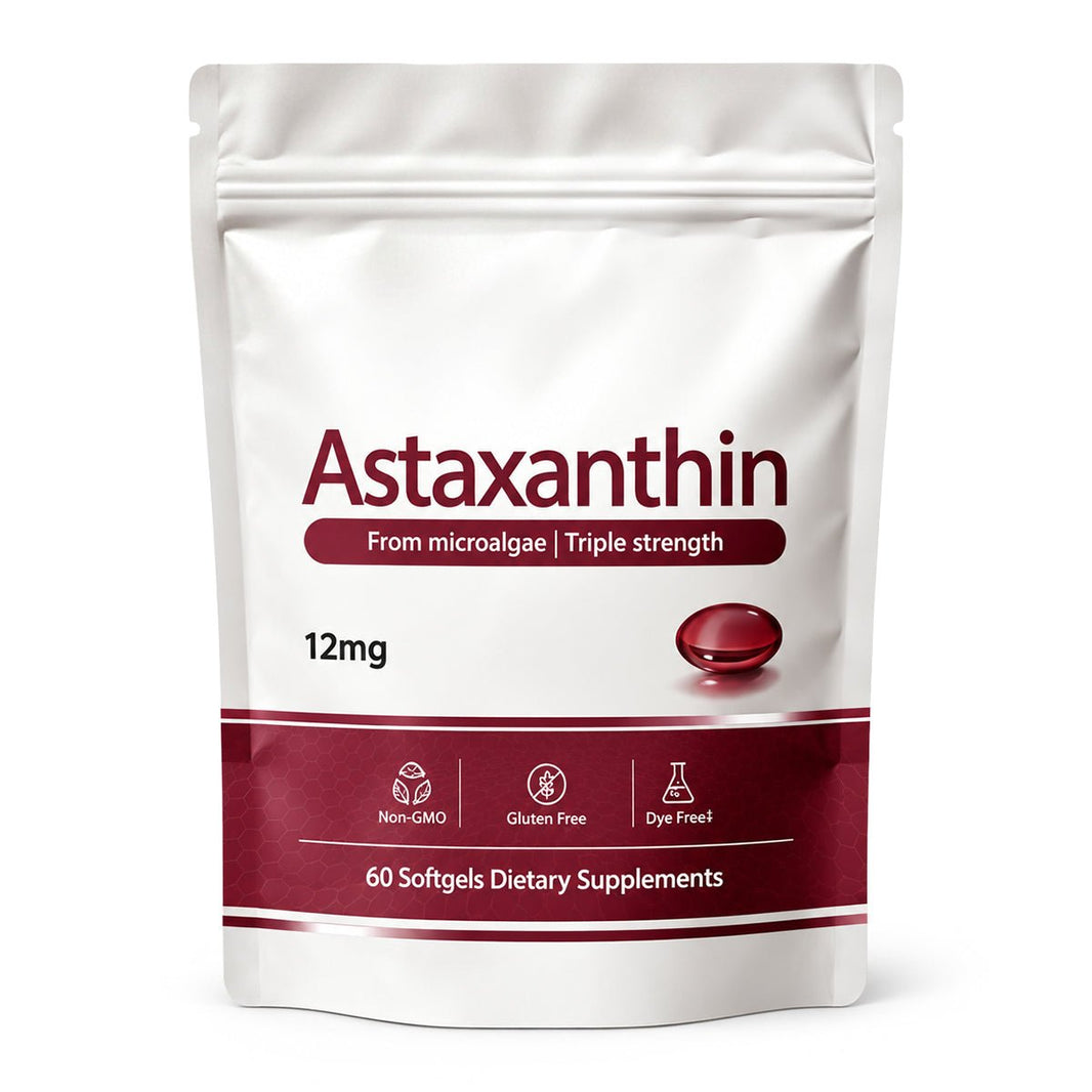 Astaxantin 12 mg med trippel styrke - Gymfit