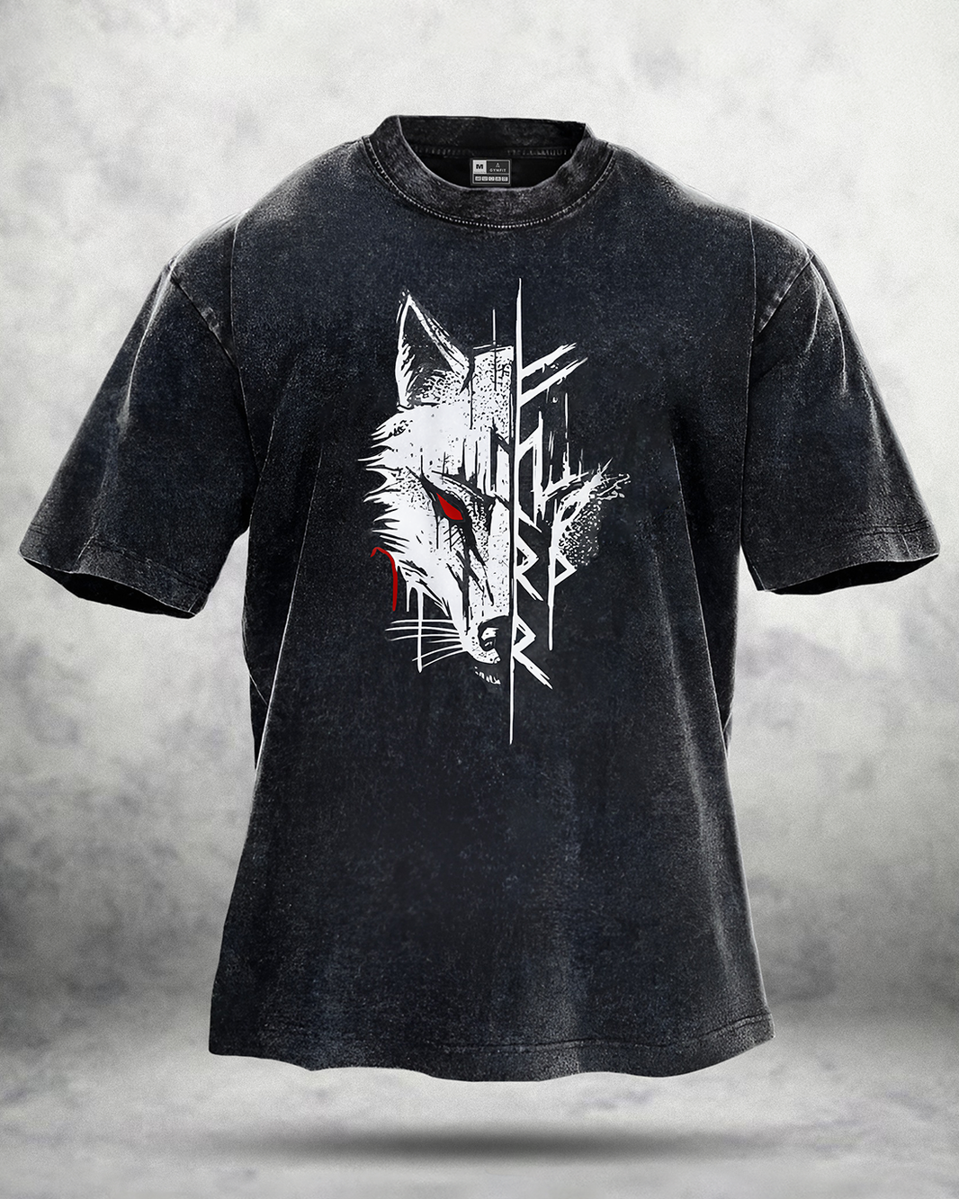 ULV RØD ØYE VASKET T-SHIRT