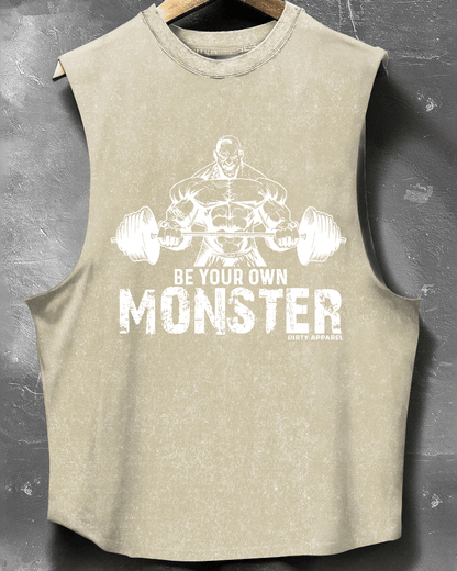 BE DIN EGEN MONSTER TANKTOPP UTEN ERMER - Gymfit