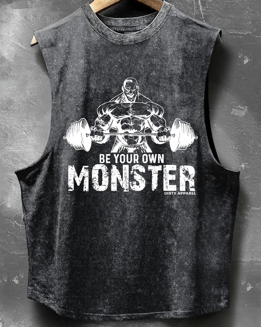 VÆR DITT EGET MONSTER ERMELØS TANKTOPP - Gymfit