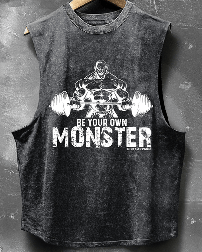 VÆR DITT EGET MONSTER ERMELØS TANKTOPP - Gymfit