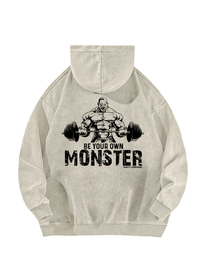 VÆR DITT EGET MONSTER VASKET HETTEGENSER - Gymfit