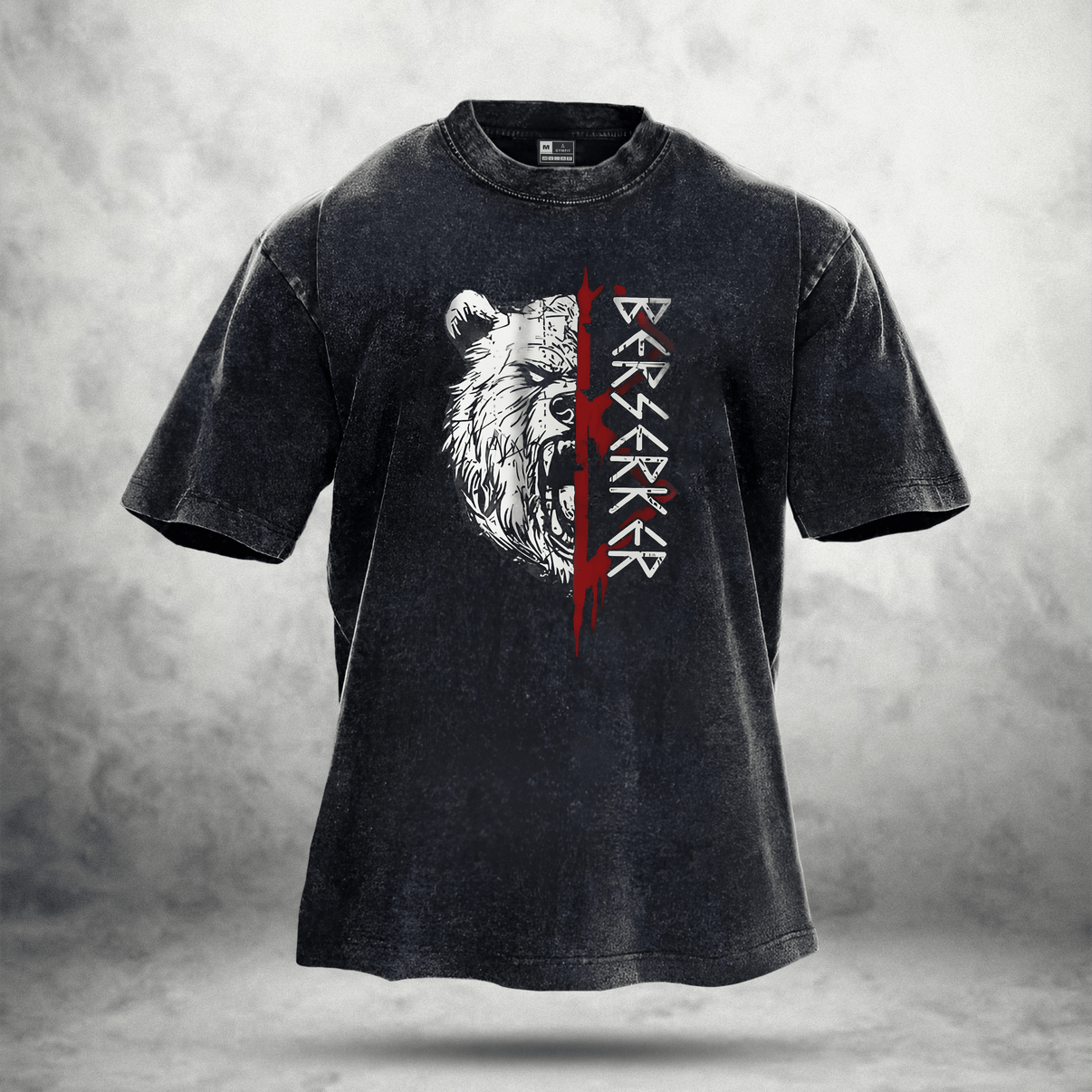BEAR RITUAL VASKET T-SHIRT - Gymfit