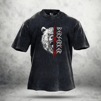 BEAR RITUAL VASKET T-SHIRT - Gymfit