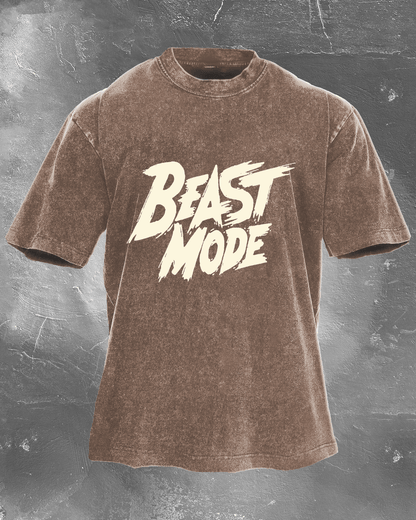 alt
Beast Mode Men's vasket T-skjorte - Gymfit