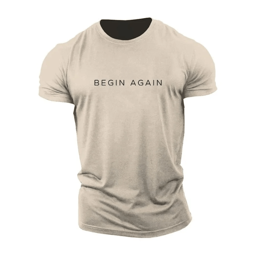 Begin Again T-skjorte - Gymfit