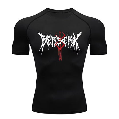 BERSERK DRY COMPRESSION T-skjorte - Gymfit