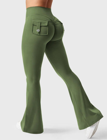 Cargo Flare treningsleggings - Gymfit