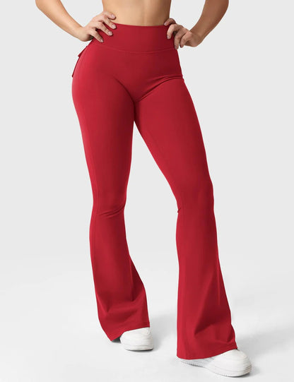 Cargo flare treningsleggings - Gymfit