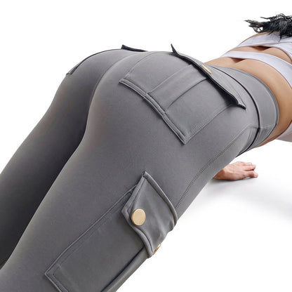 Cargo Pocket Fitness-leggings - Gymfit