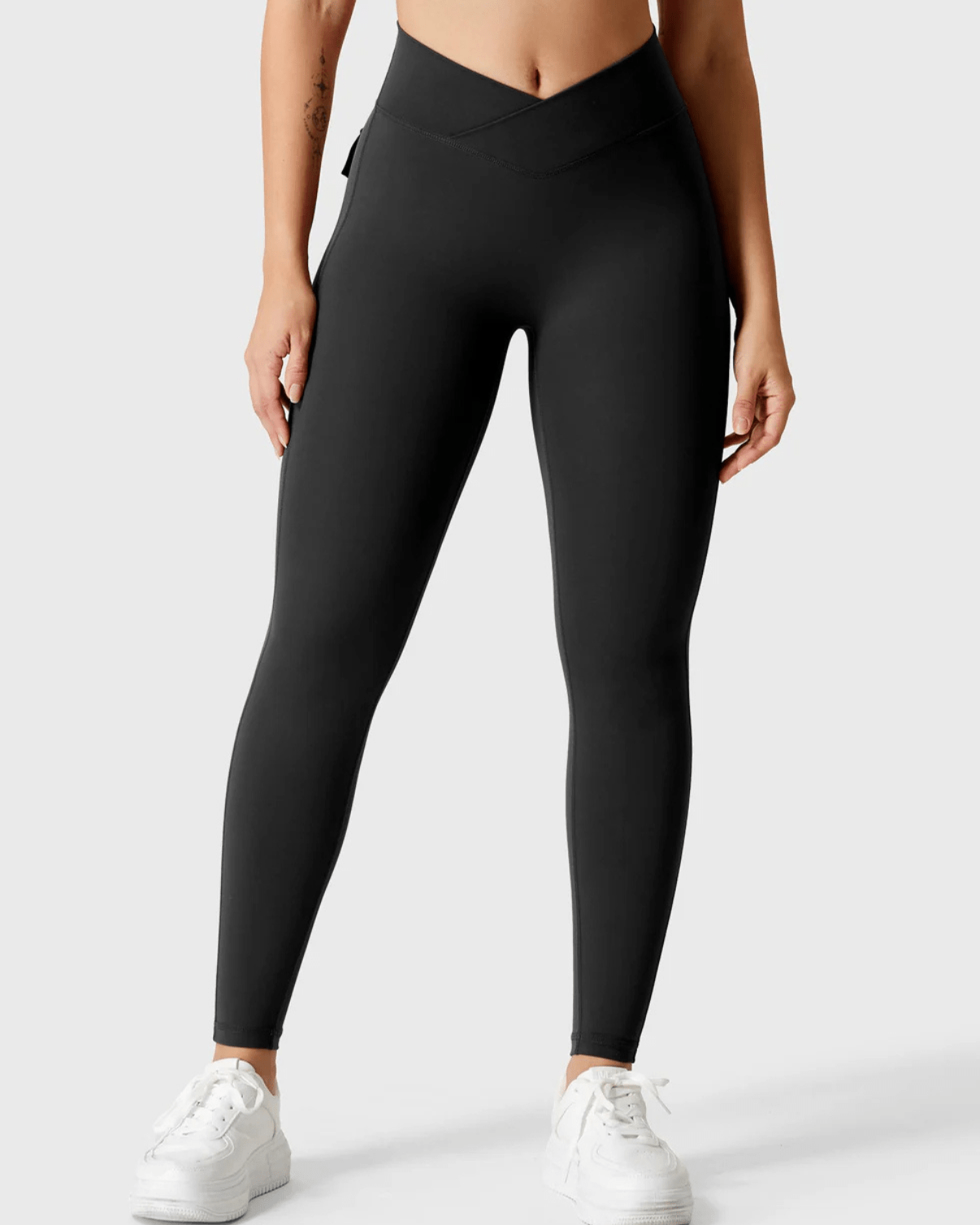 cargo-leggings med linning - Gymfit