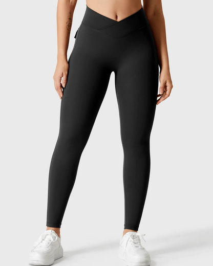cargo-leggings med linning - Gymfit
