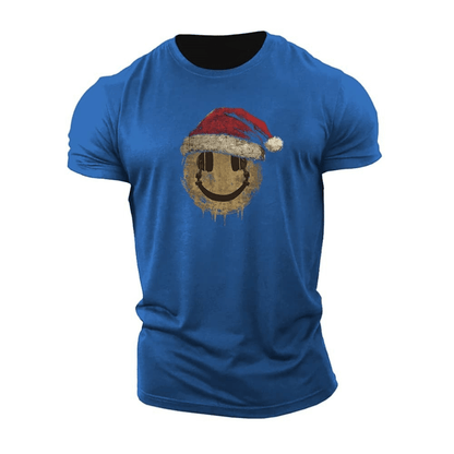 Christmas Smiley T-skjorte - Gymfit
