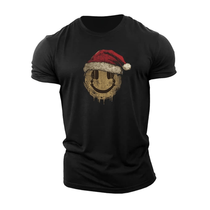 Julesmiley T-skjorte - Gymfit