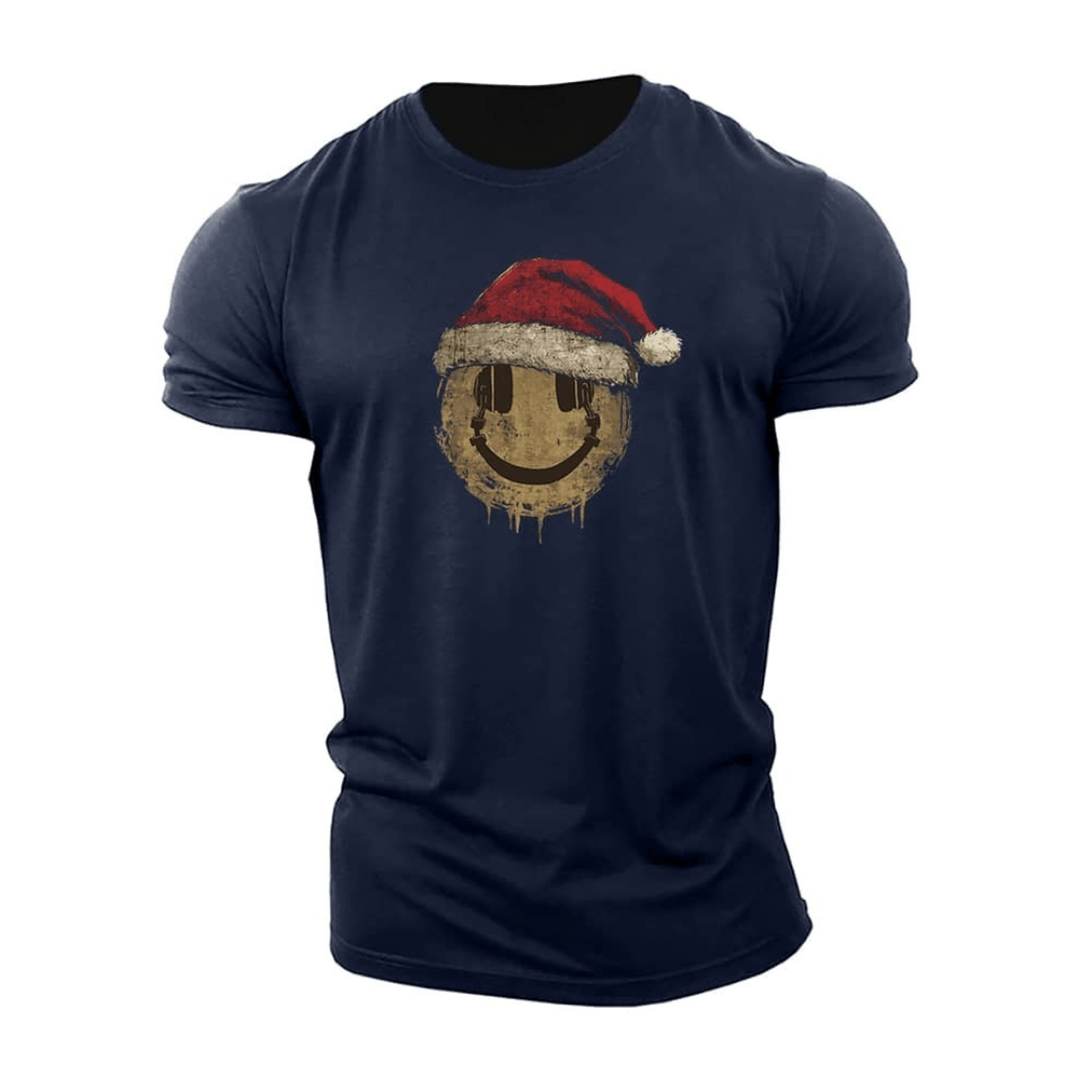 Julesmiley T-skjorte - Gymfit