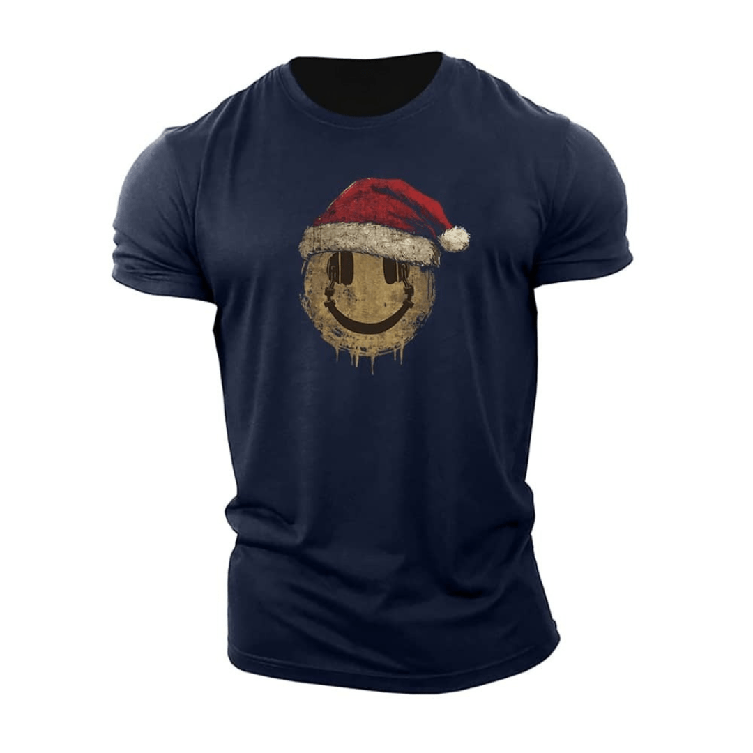Julesmiley T-skjorte - Gymfit